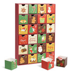 LEMESO Christmas Advent Calendar 2023, Christmas 24 Days Countdown Boxes Drawers for Small Gift, Fill Your Special Advent Calend