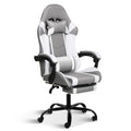 YSSOA Gaming Chair, Computer Chair with Footrest, Height Adjustable & 90-135 Tilt Function, Swivel Recliner Ergonomic Racing Sty