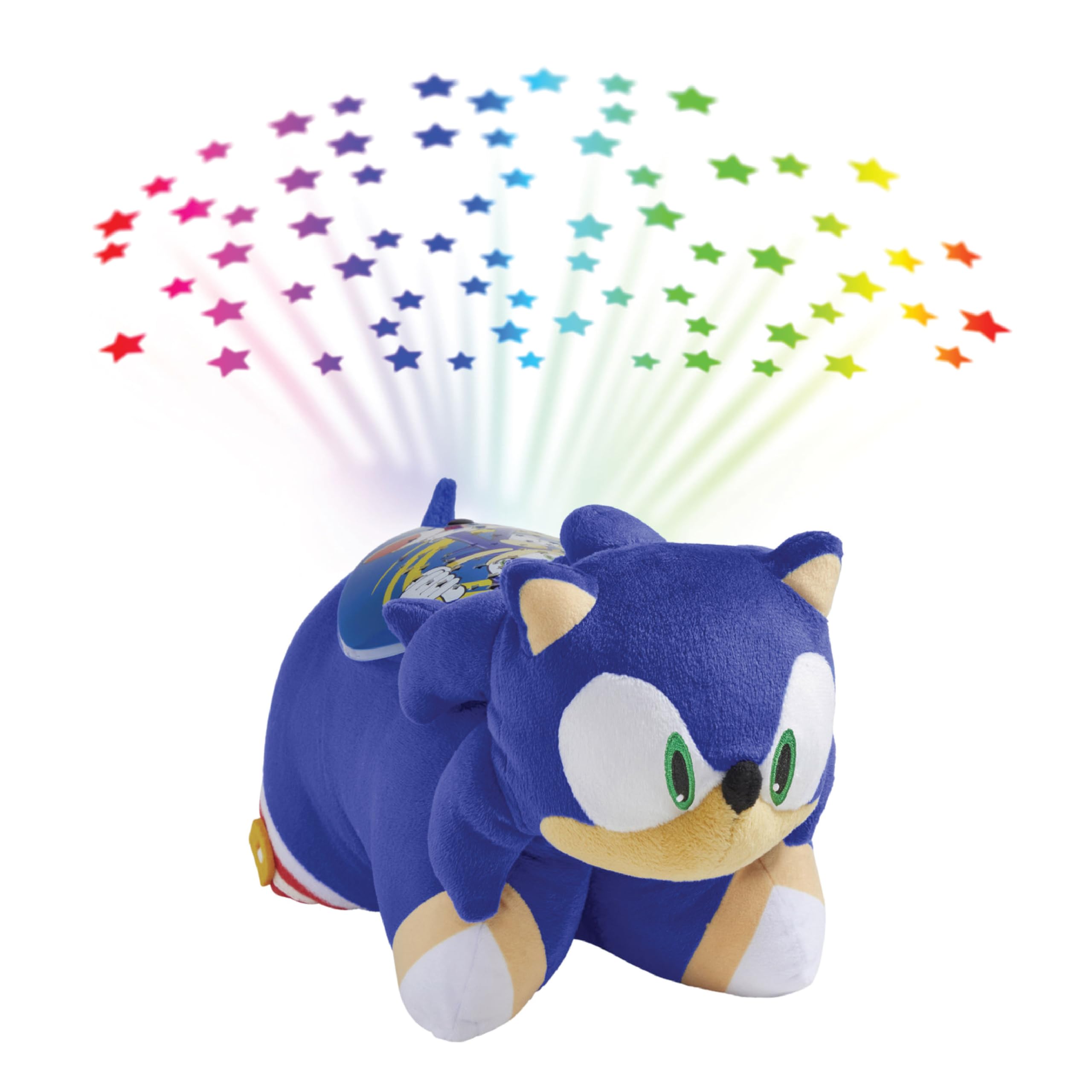 Pillow Pets Sonic Sleeptime Lite - 11 Sonic The Hedgehog Plush Nightlight,Blue