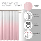 Creative Home Ideas Pink Bathroom Sets With Shower Curtain And Rugs| Shower Curtain Sets With Rugs Includes Shower Curtain, Line