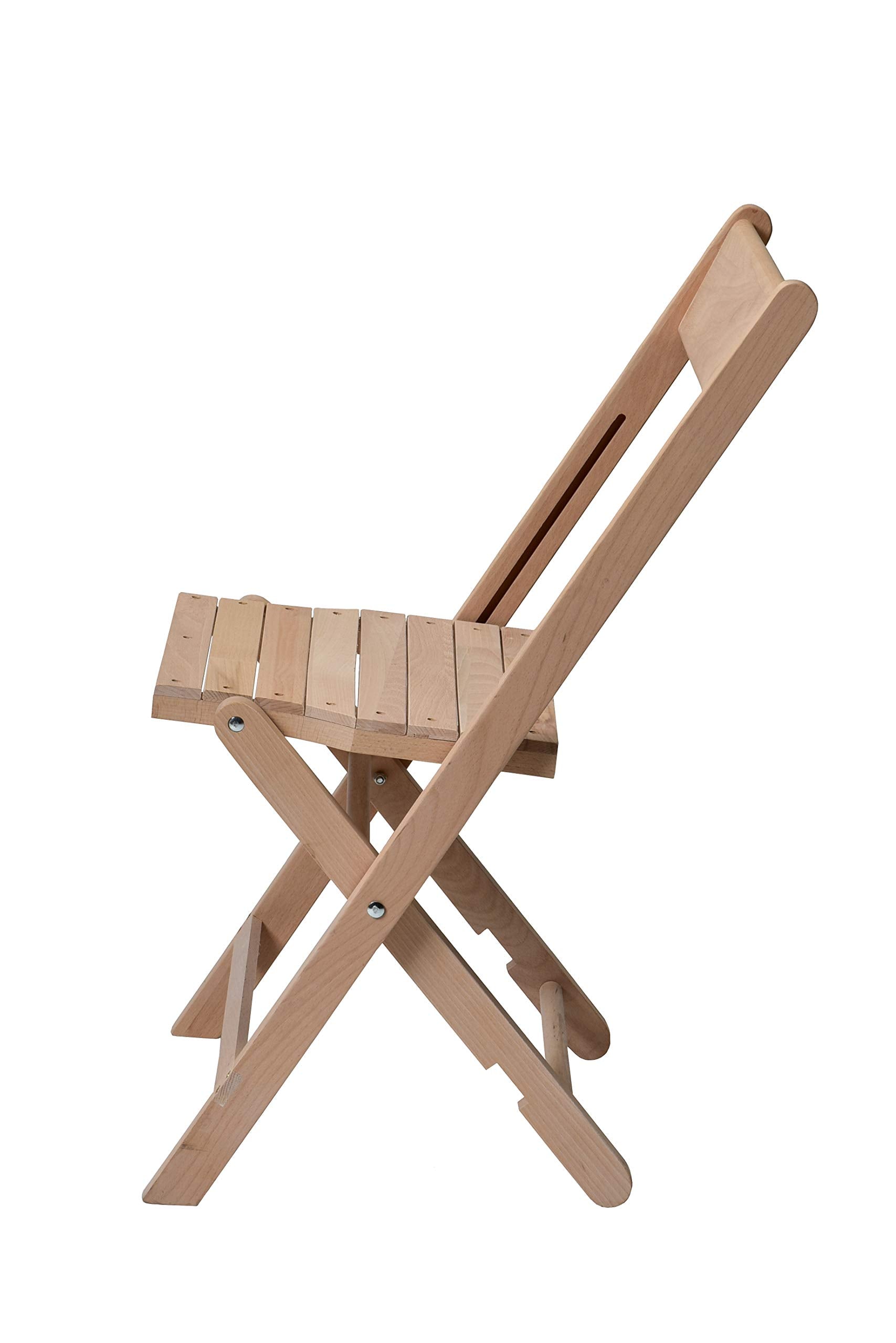 Commercial Seating Products American Padded Folding Chairs, Raw