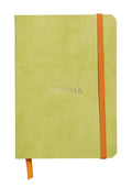 Rhodia Rhodiarama Softcover Notebook - 72 Lined Sheets - 4 X 5 1/2 - Anise Cover (117306C)