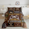 Feelyou Deer Hunting Comforter Toddler Size For Kids Hunting Gifts Comforter Set Boys Girls Deer Antlers Comforter Farmhouse Duv