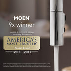 Moen Yg6424Bn Bathroom Safety 24-Inch Stainless Steel Traditional Bathroom Grab Bar, Brushed Nickel