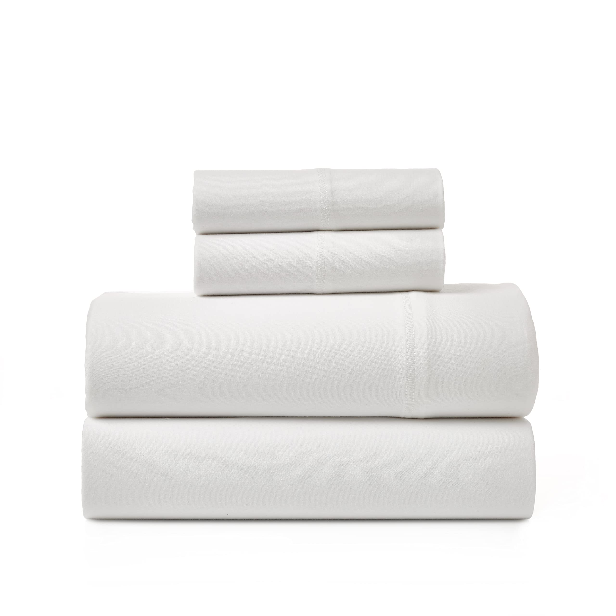 Bed Inc Road Trip America Jersey Sheets King Size Set - Cotton (4 Pieces) All Seasonal Deep Pockets Soft Cozy Knit Stretchy King