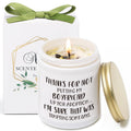 Candle Gifts for Boyfriends Mom, Funny Thanksgiving Day Candle Gift for Mother in Law, Best Gifts for Mom, Christmas Candle Gift