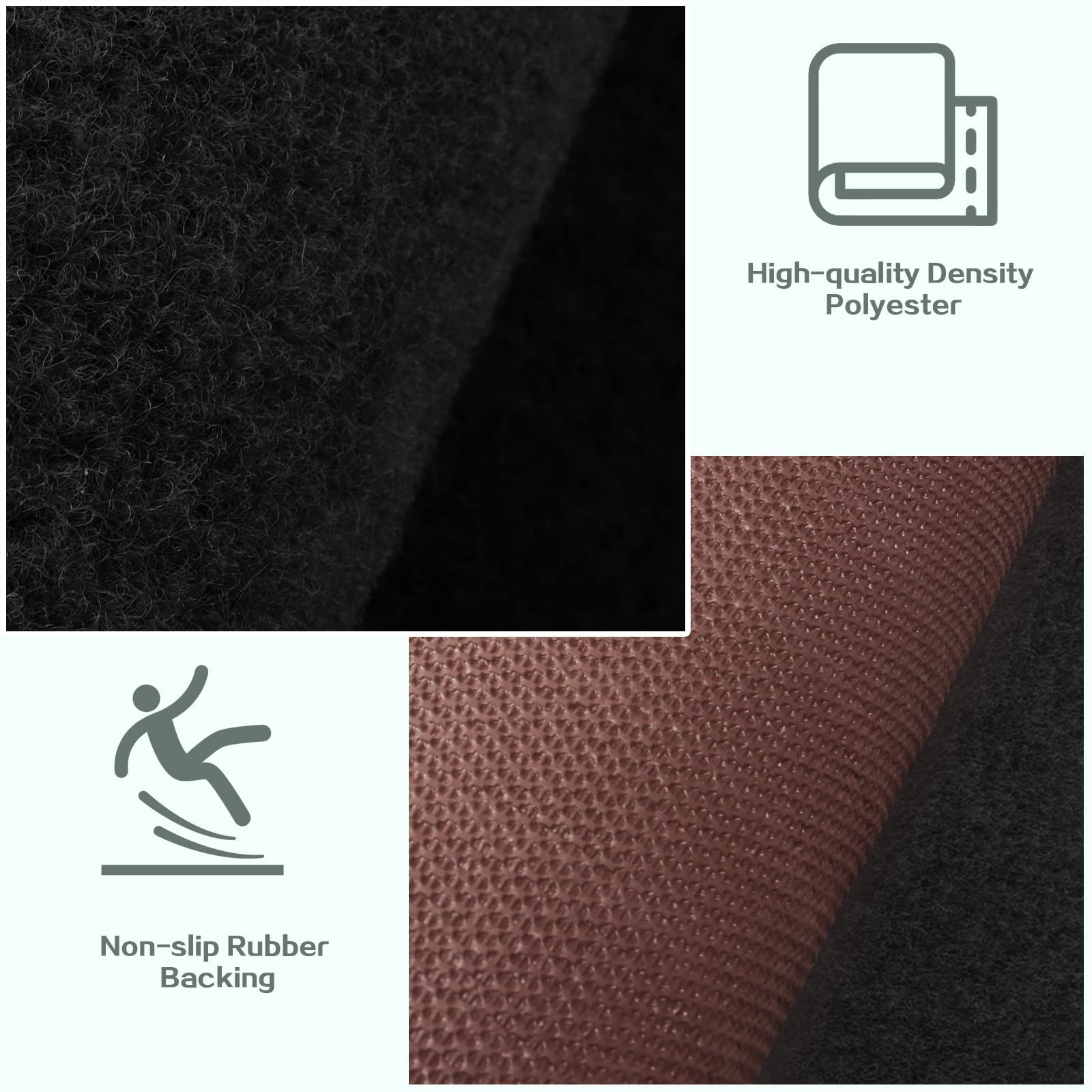 Custom Size Runner Rug 3 Ft X 4 Ft, Zgr 2-82Ft Carpet Runners Hallway Entryway Kitchen Garage Laundry Room Area Rugs With Non-Sl