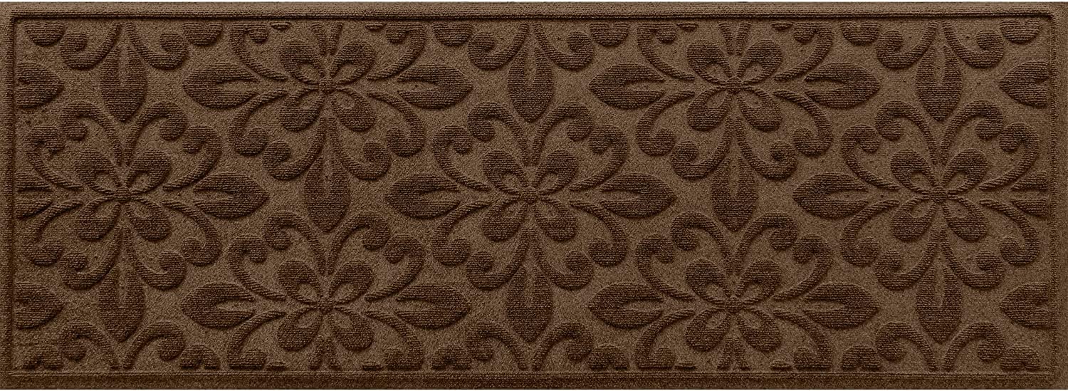 Bungalow Flooring Waterhog Runner Door Mat, 2' X 5' Made In Usa, Durable And Decorative Floor Covering, Skid Resistant, Indoor/O