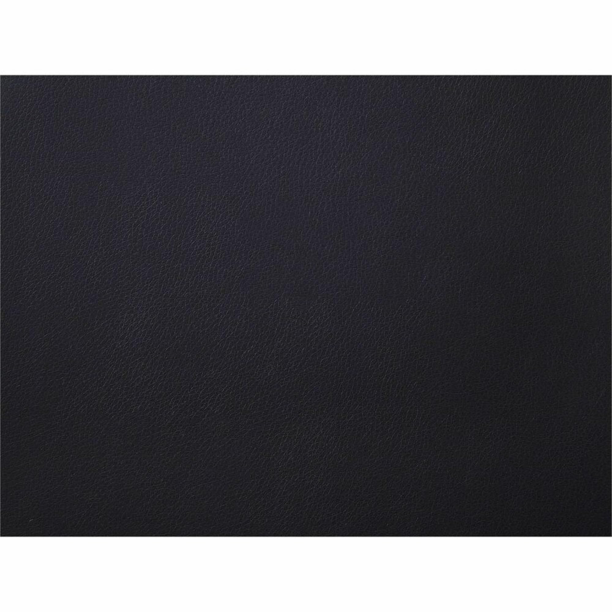 Lorell Leather Reception Club Chair, Black