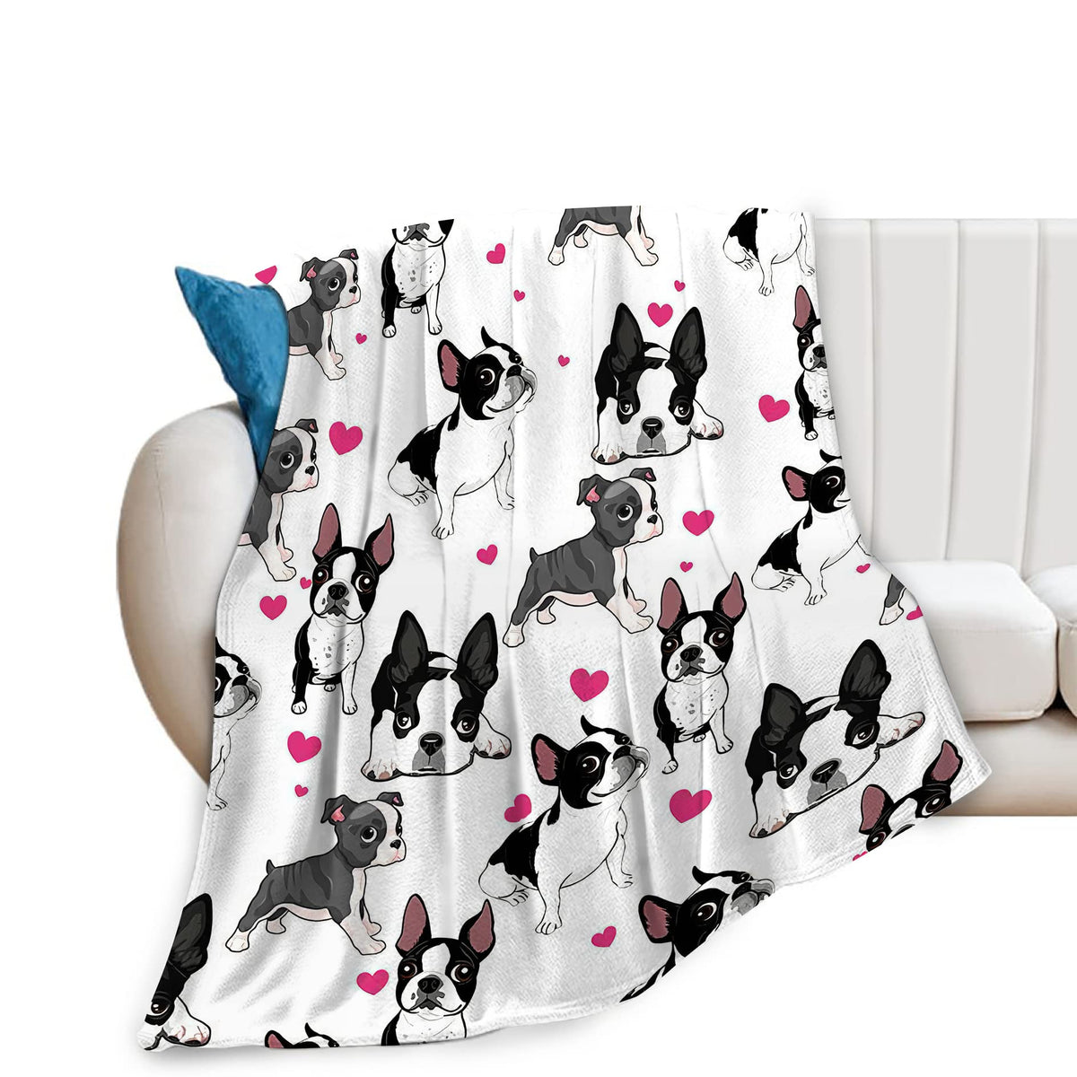 French Bulldog Blanket For Girls Boys Women Gifts For French Bulldog Lovers Cute French Bulldog Throw Blanket For Kids Adults Ul