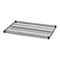 Alera ALESW583624BL Industrial Wire Shelving 36 in. x 24 in. Extra Wire Shelves - Black (2-Piece/Carton)