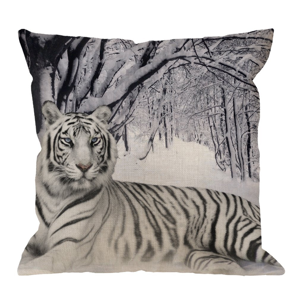 Hgod Designs Circle Throw Pillow Case Cotton Linen Square Cushion Cover Standard Pillowcase For Men Women Home Decorative Sofa A