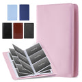 Novawisp 300 Business Cards Holder, 50 Pages Gift Cards Holder, Professional Pu Leather Credit Cards Organizer Wallet, Portable