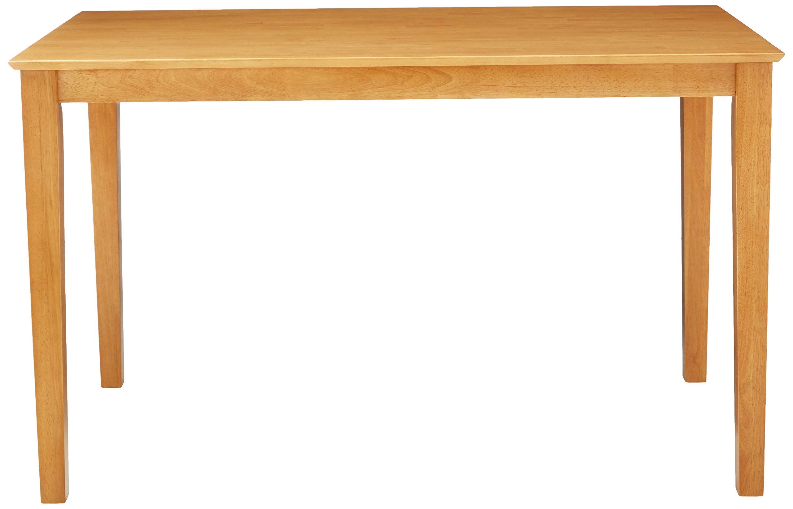 East West Furniture CAT-OAK-H Capri Bar Height Counter Table - a Rectangle Dinner Table Top with Sturdy Legs, 36x60 Inch, OAK
