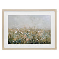Stupell Industries Pastel Meadow Wildflowers Birch Framed Print Under Glass design by Elara Yasna, 17 x 23