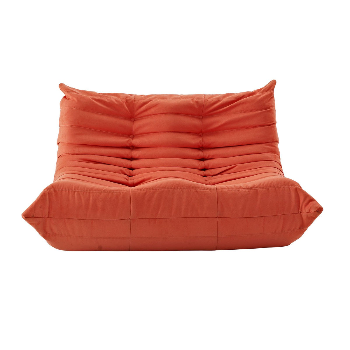 Modway Waverunner Loveseat In Orange