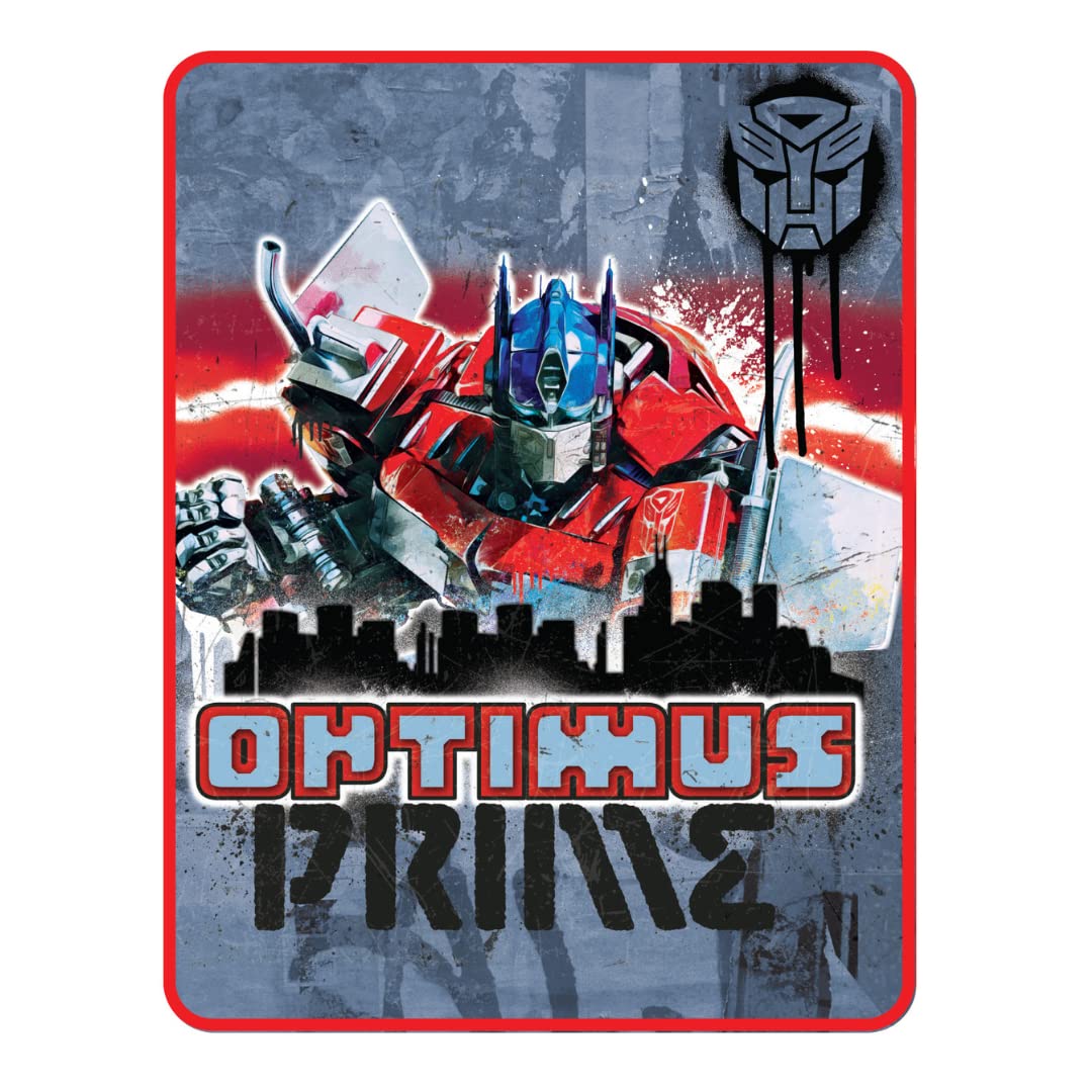 Franco Collectibles Transformers Rise Of The Beasts Movie Bedding Super Soft Micro Raschel Throw, 46 In X 60 In, (Official Licen