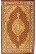 HomeRoots 528838 10 x 13 ft. Red Oriental Washable Non Skid Area Rug