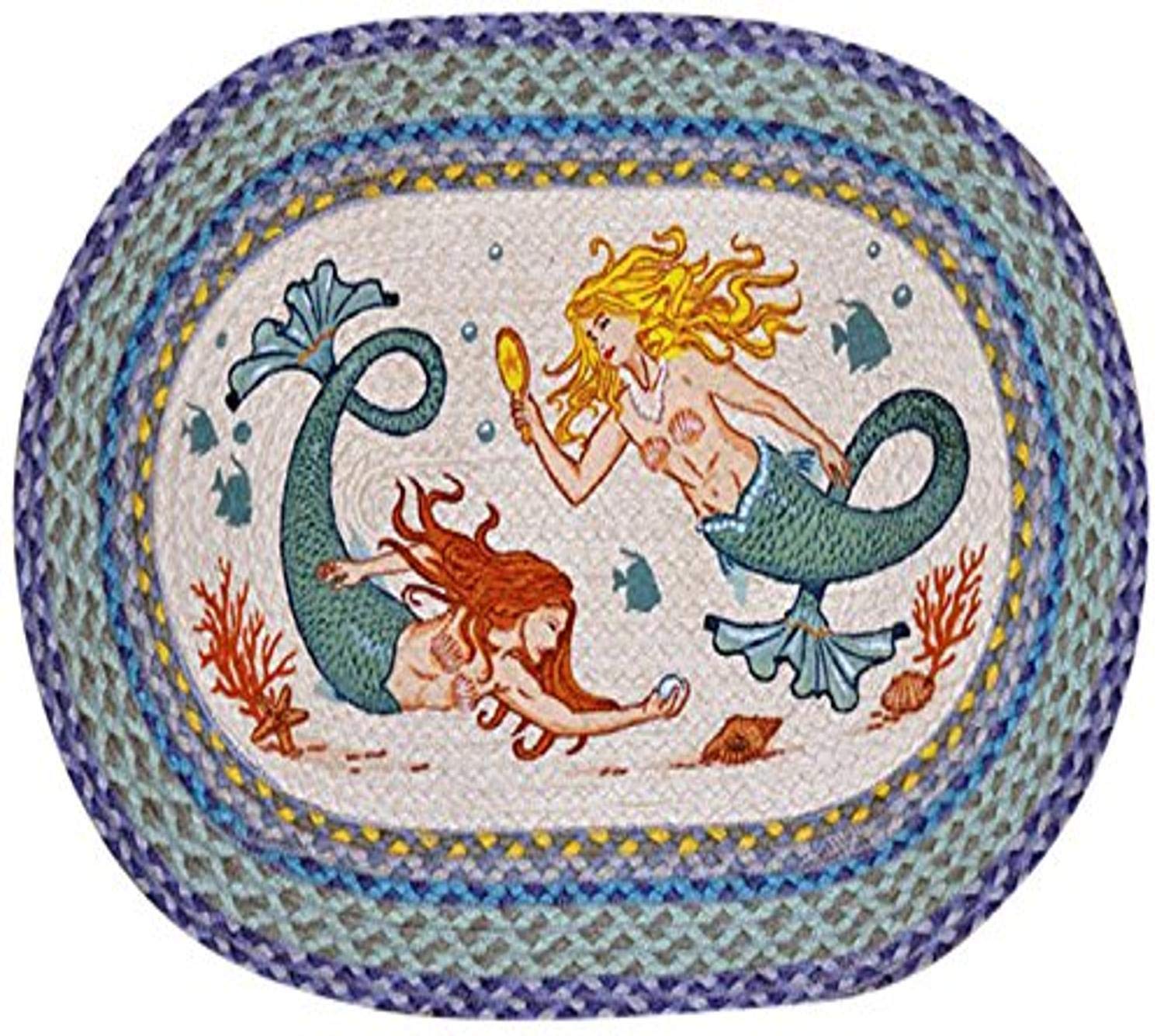 Earth Rugs Rug, 20 by 30, Orange/Natural