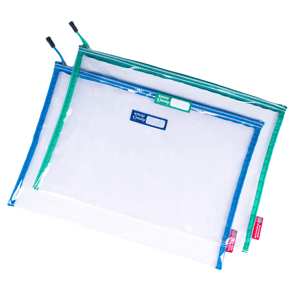 Rough Enough Plastic File Folder Organizer Clear Document Bag Pouch For A4 Paper Letter Legal Size Office Art Supplies Important