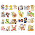 Seasonstorm Kawaii Cartoon Baby Doll Precut Anti-Uv Waterproof Decoration Notebook Planner Stickers Scrapbooking Diary Sticky Pa