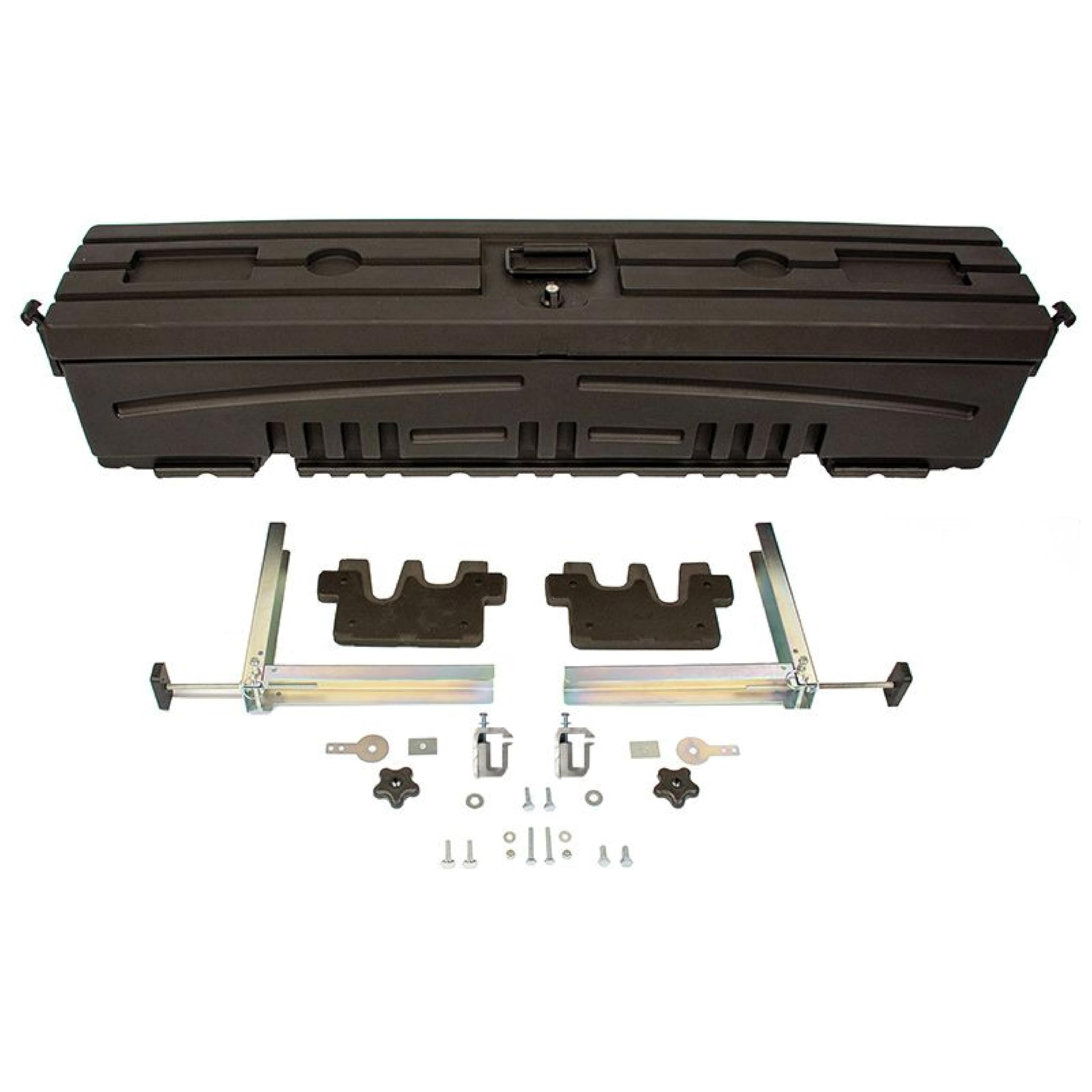 DU-HA Humpstor Truck Bed Storage Box for Trucks with Toppers | All-in-One Storage Unit | Tool Box | Extra Storage | Includes Mou