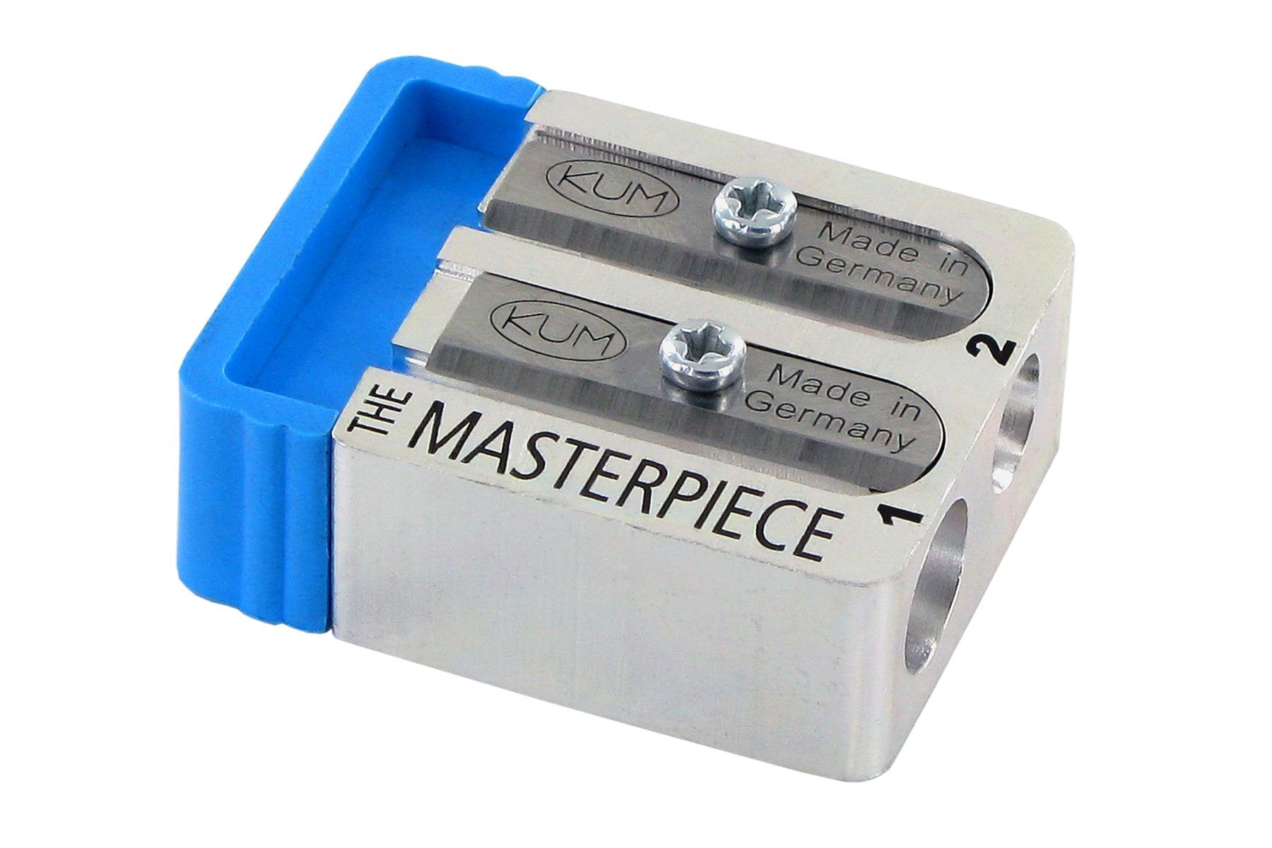 Kum Az105.72.19-M - Longcone Sharpener 'Meisterwerk', Neoprene Bag, 2 Replacement Blades, 1 Piece