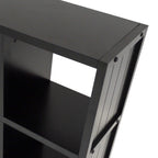 Winsome Timothy 5-Pc Set, 2x2 Grid Shelf & 4 Fabric Baskets