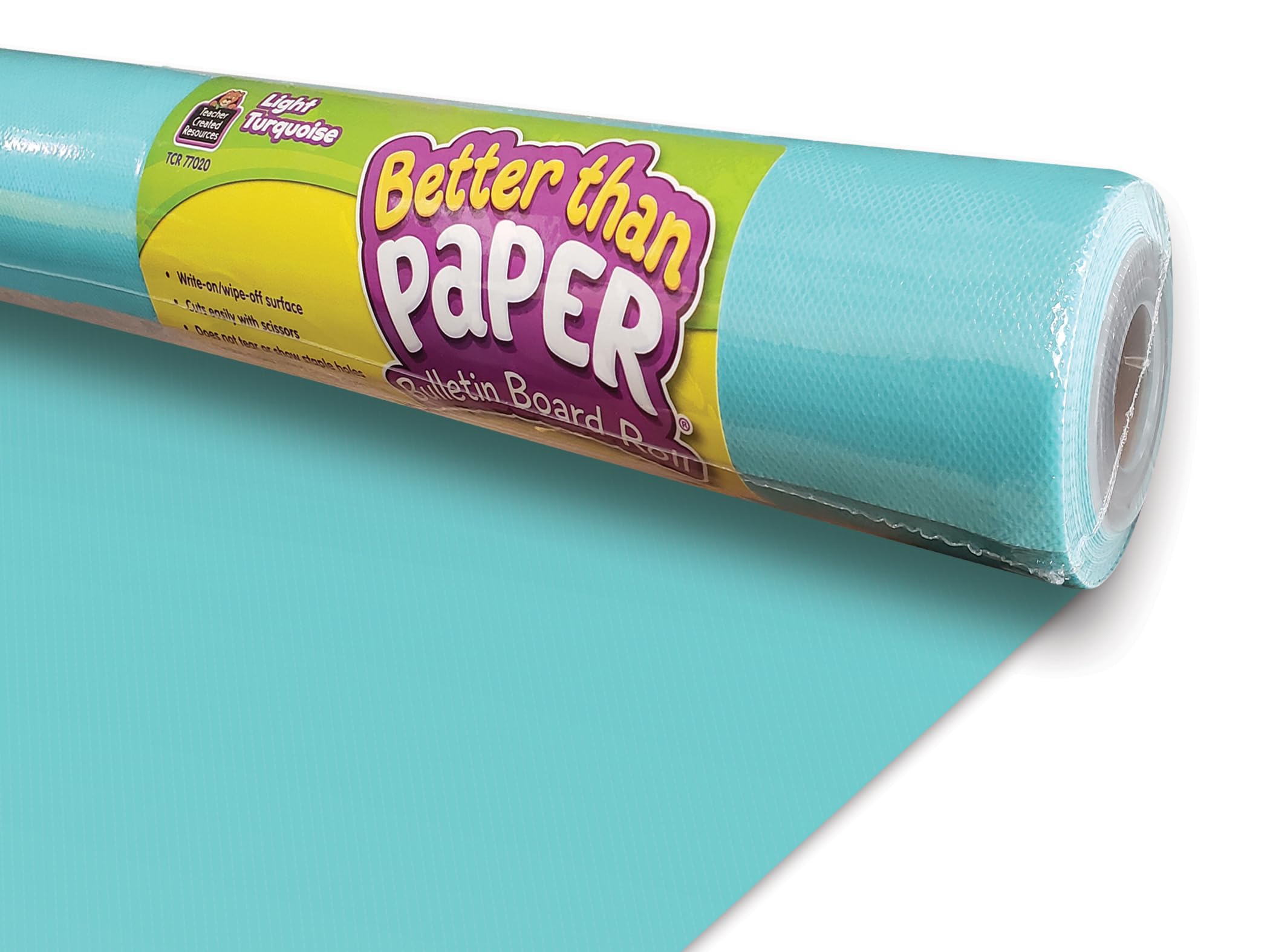 Light Turquoise Better Than Paper Bulletin Board Roll