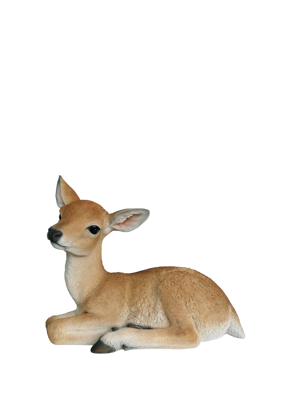Hi-Line Gift Ltd Laying Down Baby Deer Statue