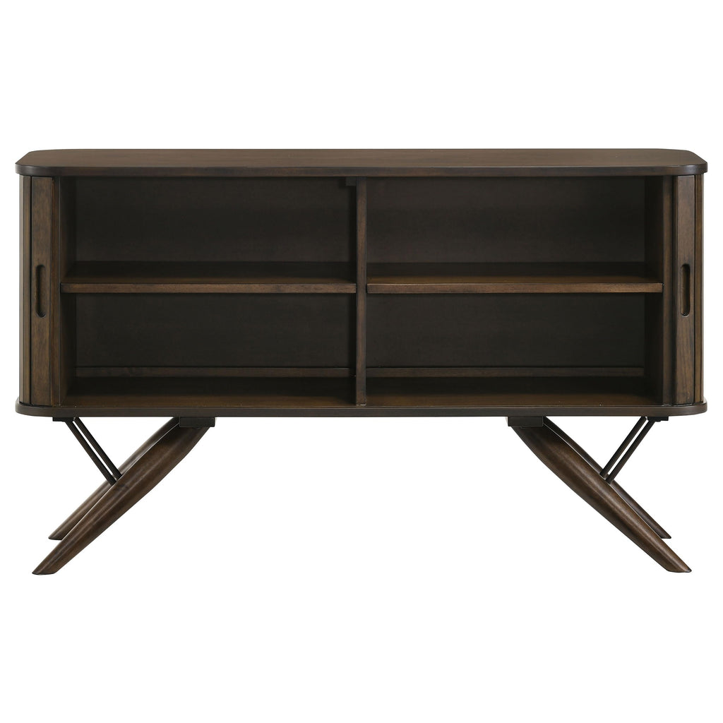 Coaster Home Furnishings Wes 2-Door Rectangular Server Dark Walnut