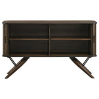 Coaster Home Furnishings Wes 2-Door Rectangular Server Dark Walnut