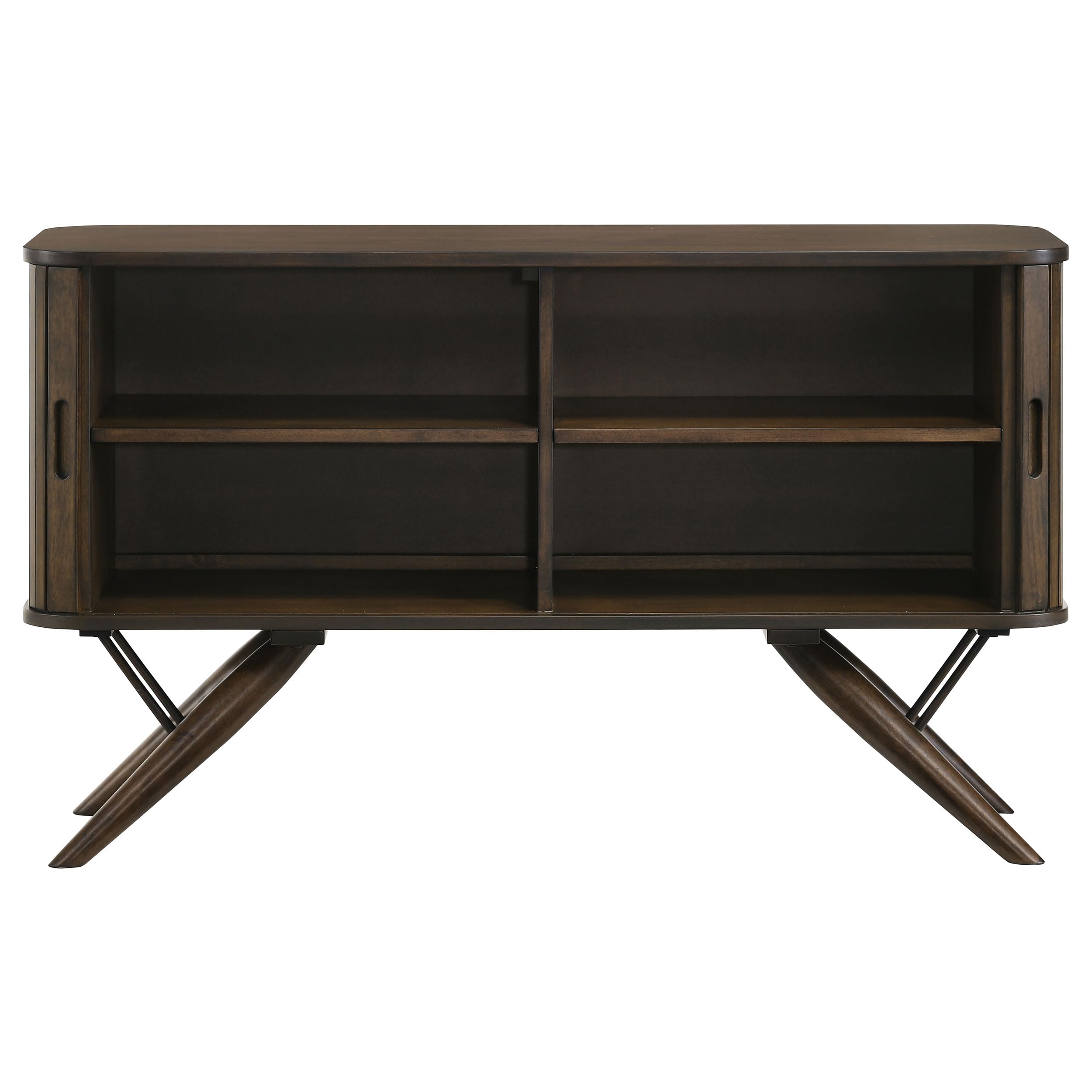 Coaster Home Furnishings Wes 2-Door Rectangular Server Dark Walnut
