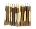 Skkstationery 12 Pcs Natural Wooden Pencils Wood Tree Branch Pencils 5' Long Twig Pencils For School Party Supplies Novelty Gif