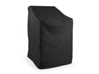 Covermates Bar Chair Covers - Heavy-Duty Polyester, Weather Resistant, Drawcord Hem, Seating And Chair Covers, 26W X 28D X 48H, Ripstop Black