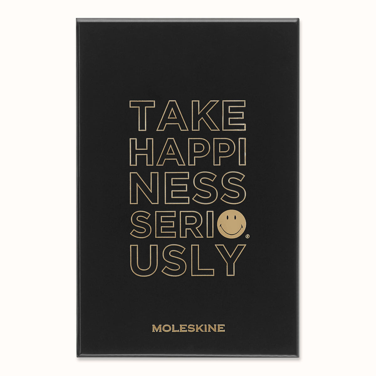 Moleskine Limited Edition Smiley Positivity Planner With Collector'S Box, Hard Cover, Large (5' X 8.25'), Undated Planner, Bla