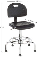 WorkFit Economy Industrial Chair Black