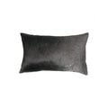 HomeRoots Decor 12' X 20' X 5' Gray and White Cowhide Pillow