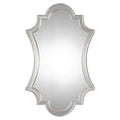Uttermost Elara Antiqued Silver 27 x 43 Quatrefoil Wall Mirror