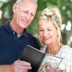 Cranbury Small Photo Album 5X7 (Black) - 2-Pack Plastic Photo Book, Each Shows 48 Pictures, Mini Picture Binder With Customizabl