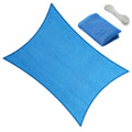 11' X 18' Sun Shade Sail Canopy Awning Permeable Fabric Pergola Cover, For Outdoor Patio Lawn Garden Backyard Carport, Blue