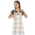 Encasa Xo Apron For Kitchen For Men & Women, Cotton Fabric With Adjustable Straps, Pocket & Towel Holder For Easy Cooking Buffa