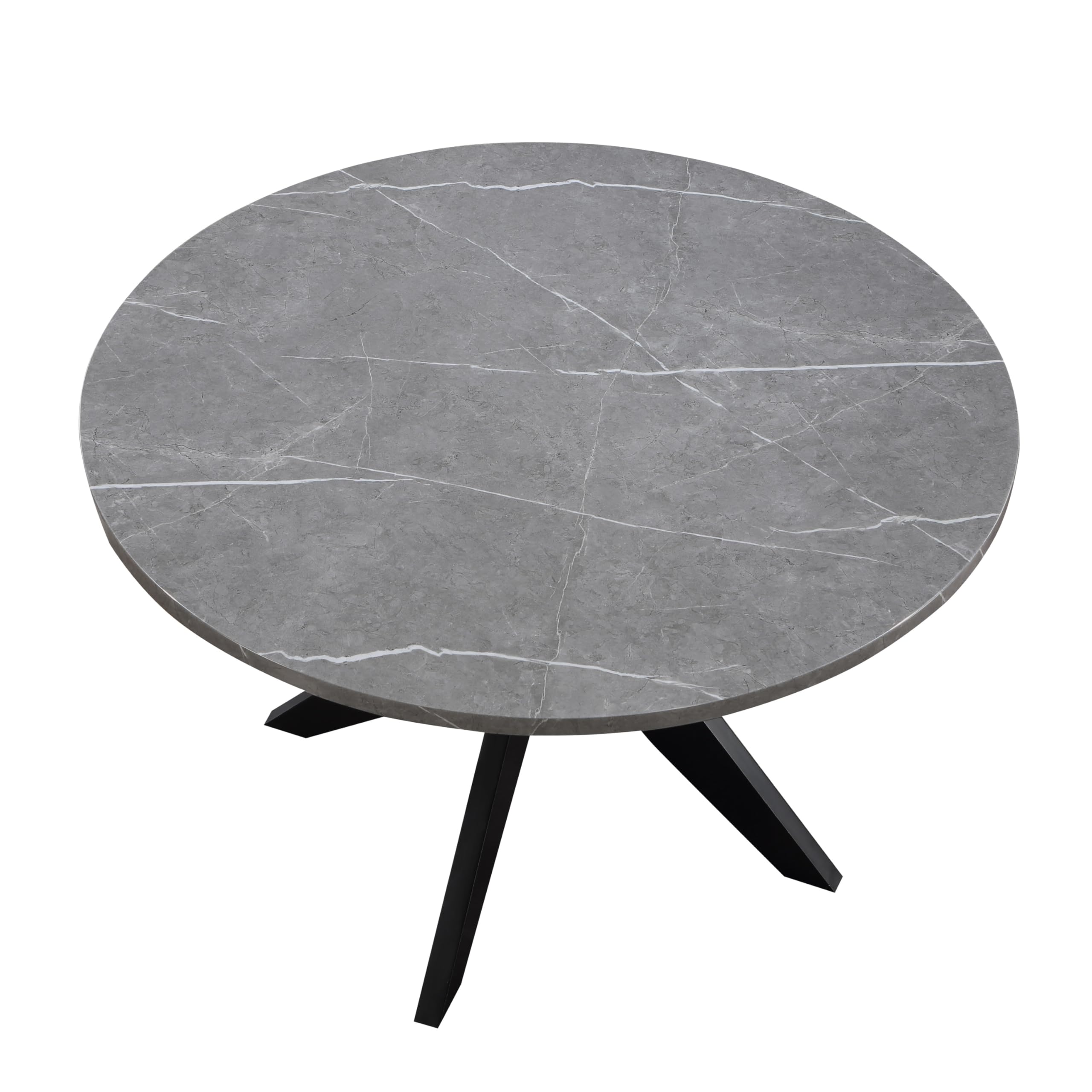 Steve Silver Furniture Amy Faux Marble Dining Table - Thumbnail 3