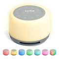 Zello | Original White Noise Machine for Babies & Adults | 30 Sounds | 7 Colour Night Light | Sleep Timer | USB Rechargeable | W