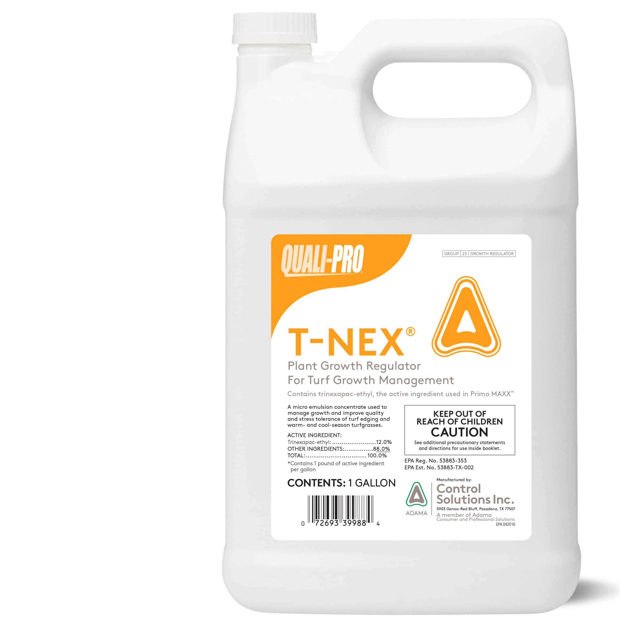 Quali-Pro T-Nex Plant Growth Regulator (Primo Maxx) 128Oz, White (83013998)