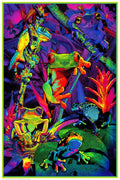 Studio B Tree Frogs - Non-Flocked Blacklight Poster 24 x 36 24 x 36 Paper