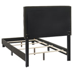 Coaster Home Furnishings Mapes Transitional Fabric Upholstered Twin Size Panel Bed Frame 50-inch Headboard Charcoal 305746T