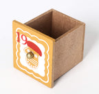 Brubaker Reusable Wooden Advent Calendar To Fill - Gingerbread House With Led Lighting - Diy Christmas Calendar 10.31 X 17.72 X
