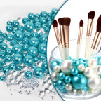 Lake Blue Floating Pearls | 150Pcs Lake Blue Pearls Bead For Centerpieces Vases, Lake Blue No Hole Beads | 8/14/20 Mm Floating B