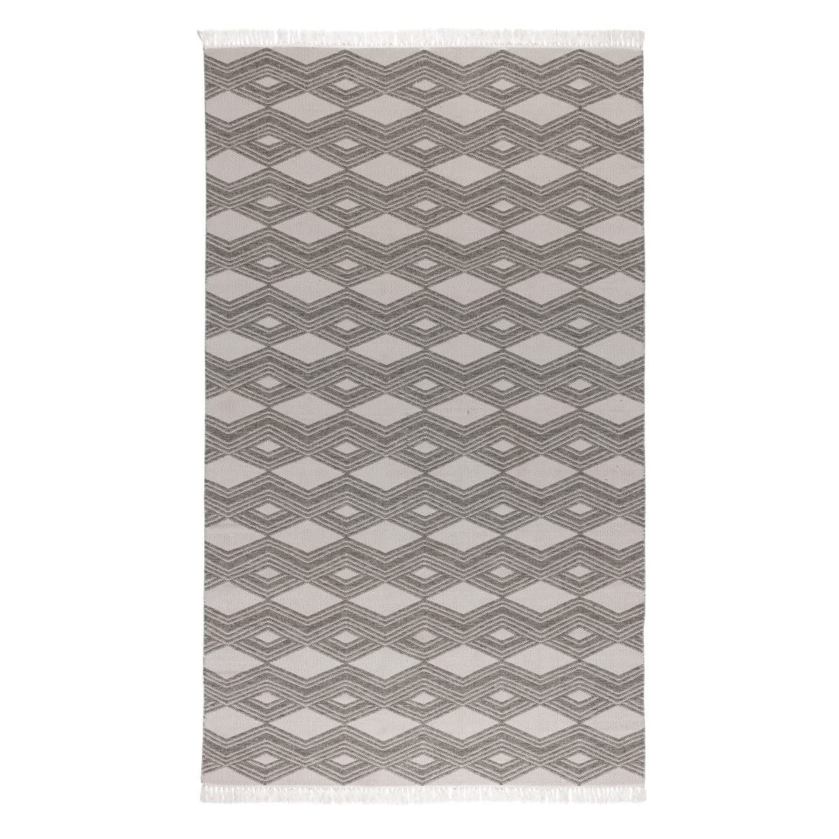 Kosas Home Saugatuck Area Rug, Bedroom, Kitchen Living Room, 2' X 3', Pebble Gray